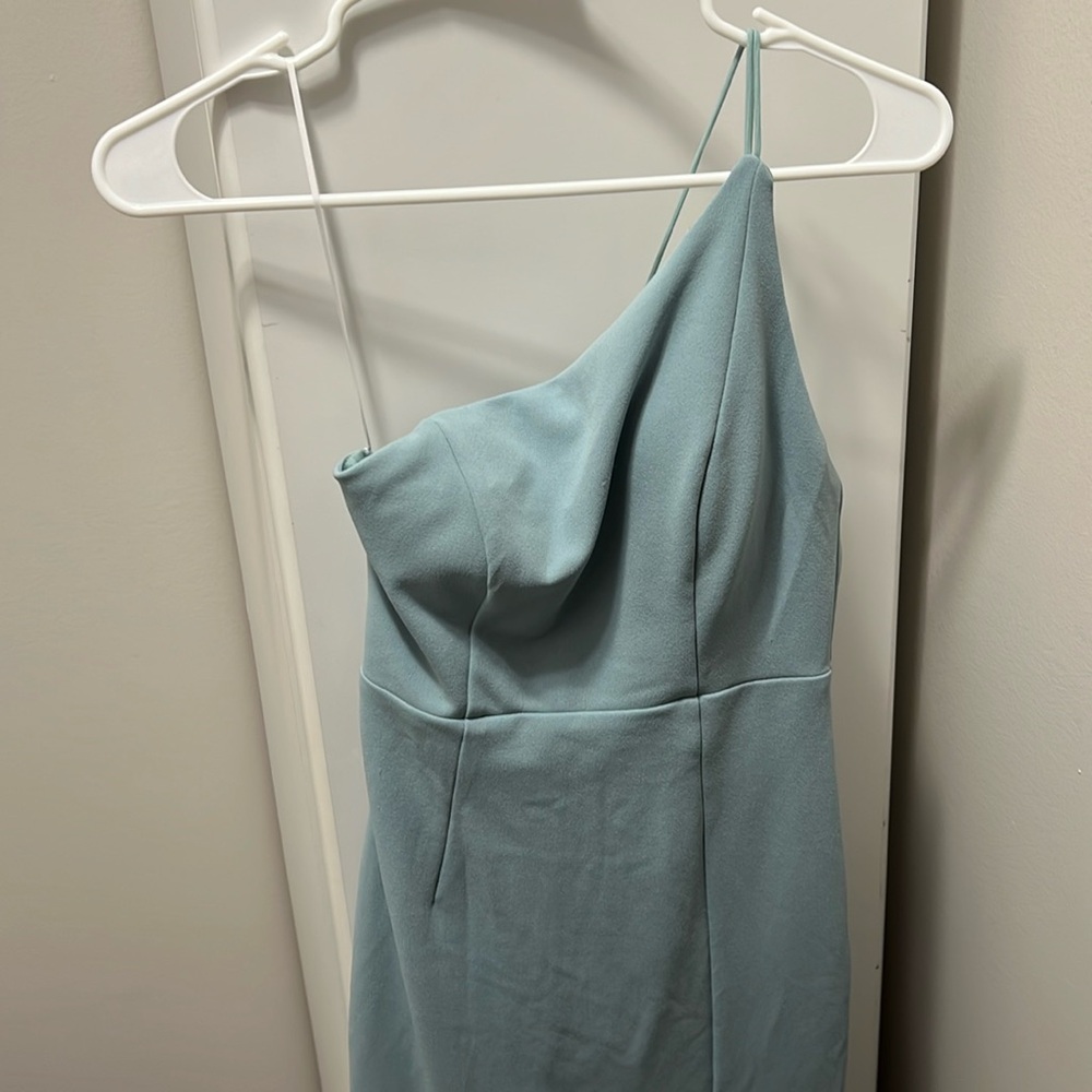 Asymmetric Wedding Guest Dress